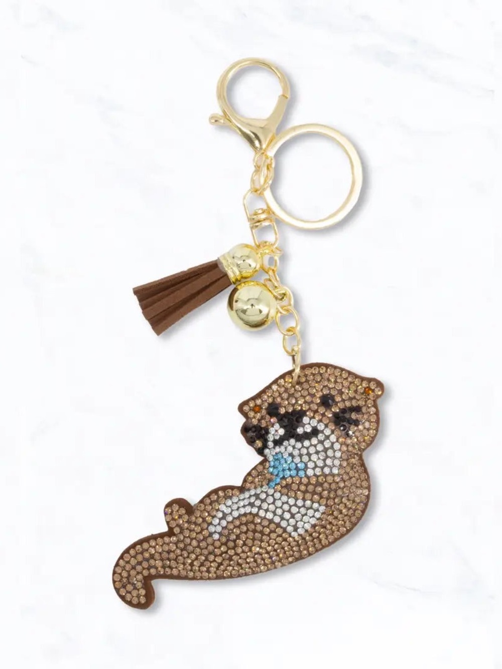 Otter Keychain Or Purse Charm